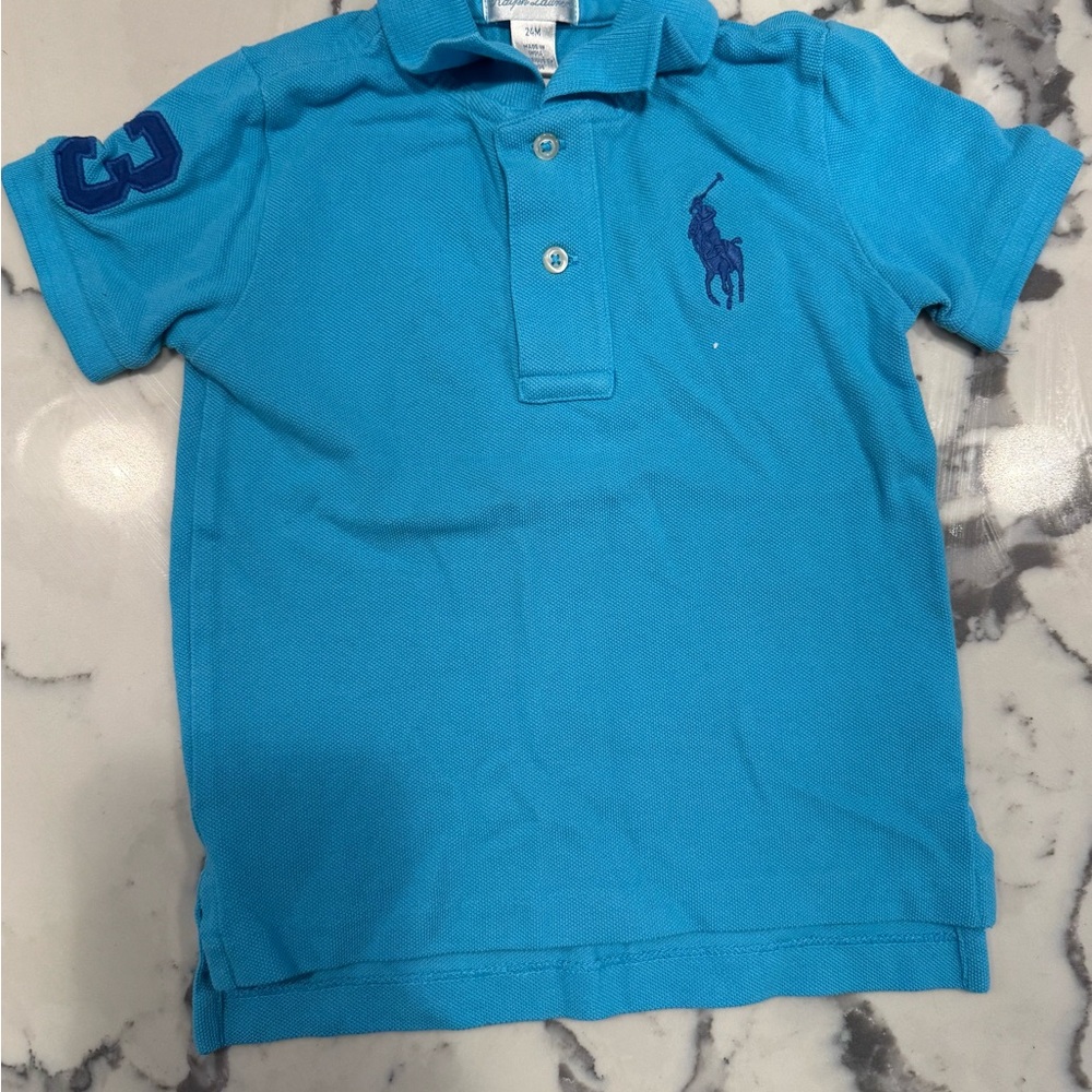 Polo by Ralph Lauren Kids Blue Polo Shirt